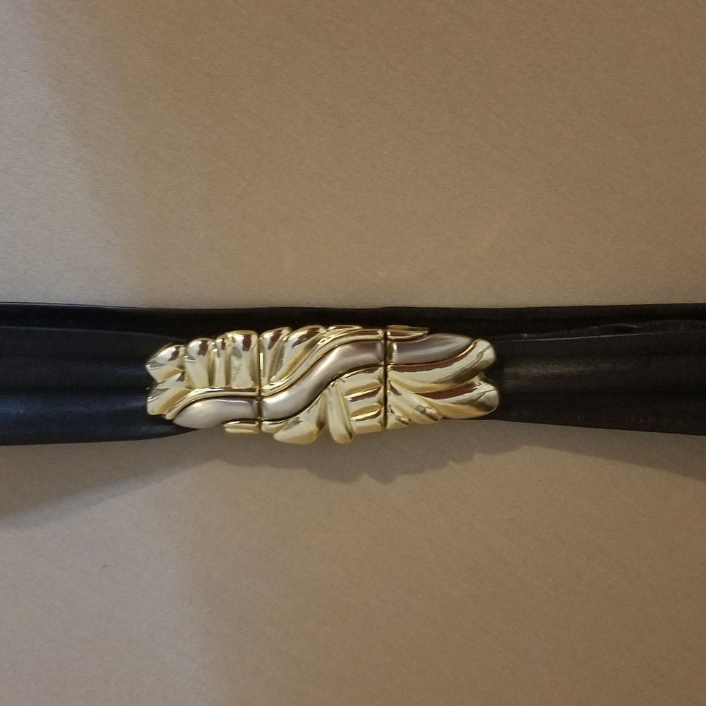 Retro Black Fashion Leather Belt